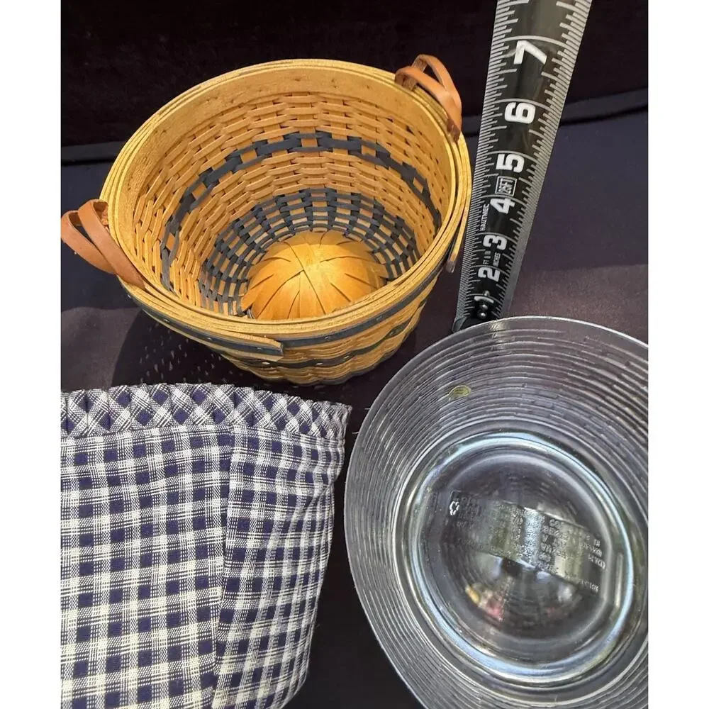 Longaberger JW Collection 2002 Corn Basket Liner Protector & Ears of Corn Mint!
